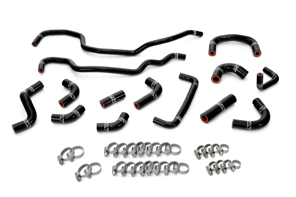 HPS Performance High Temp 3-ply Reinforced Silicone, Replaces OEM Rubber Ancillary Hoses (57-2256-BLK)