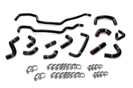 HPS Performance High Temp 3-ply Reinforced Silicone, Replaces OEM Rubber Ancillary Hoses (57-2256-BLK)