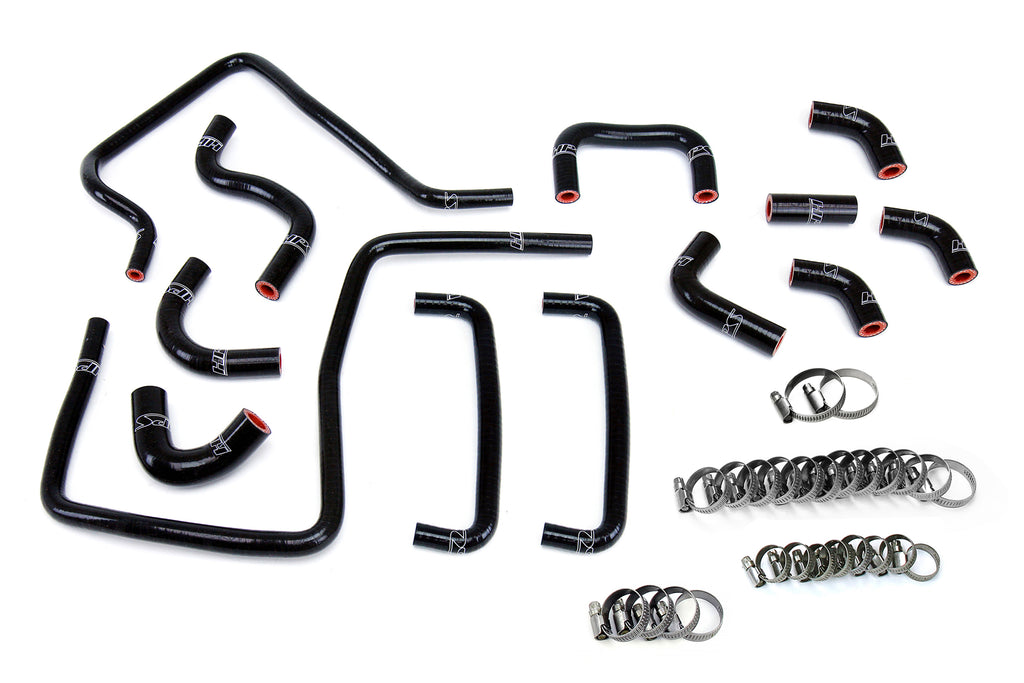 HPS Silicone Ancillary Coolant Hose Kit Black (57-2266-BLK)