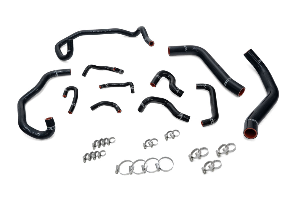 HPS Performance High Temp 3-ply Reinforced Silicone Radiator, Heater, Ancillary Hoses (57-2280-BLK)