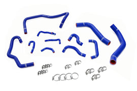 HPS Performance High Temp 3-ply Reinforced Silicone Radiator, Heater, Ancillary Hoses (57-2281-BLUE)
