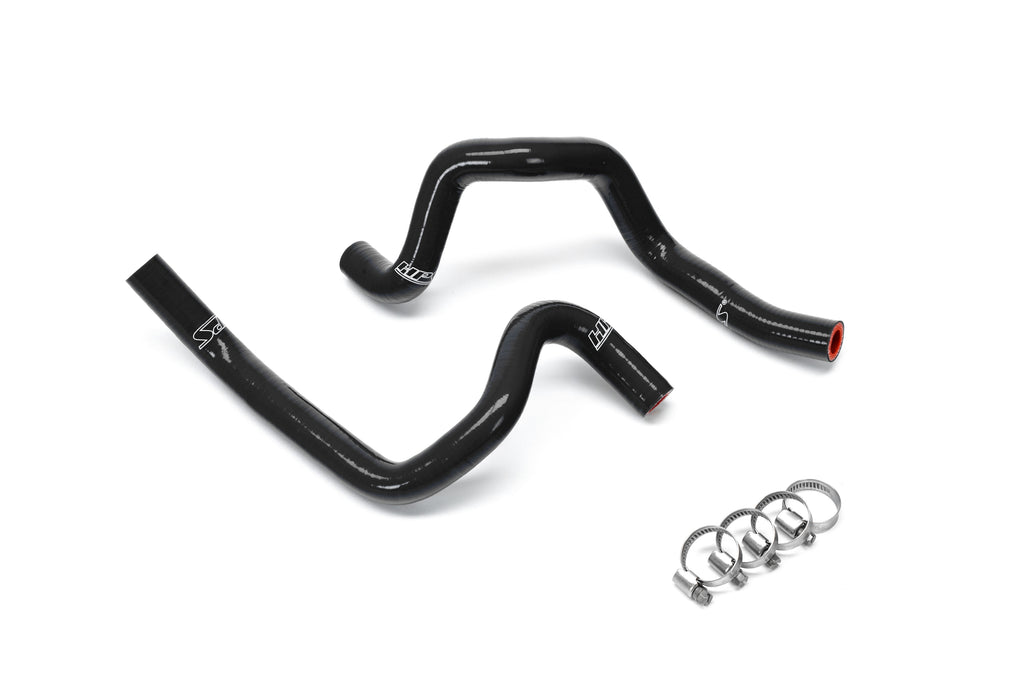 HPS Performance High temp 3-ply reinforced silicone, replaces rubber OEM heater coolant hoses (57-2301-BLK)