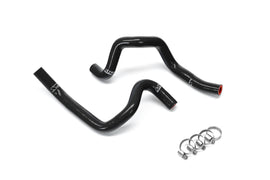 HPS Performance High temp 3-ply reinforced silicone, replaces rubber OEM heater coolant hoses (57-2301-BLK)