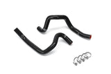 HPS Performance High temp 3-ply reinforced silicone, replaces rubber OEM heater coolant hoses (57-2301-BLK)