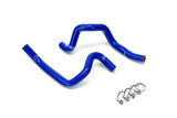 HPS Performance High temp 3-ply reinforced silicone, replaces rubber OEM heater coolant hoses (57-2301-BLUE)
