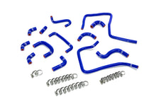 Load image into Gallery viewer, HPS Performance High temp 3-ply reinforced silicone, replaces rubber OEM ancillary coolant hoses (57-2303-BLUE)