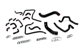 HPS Performance 3-ply reinforced silicone, replaces OEM radiator, heater, and ancillary hoses (57-2304-BLK)