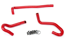 HPS Performance High Temp 3-ply Reinforced Silicone, Replaces OEM Rubber Heater Coolant Hoses (57-2307-RED)