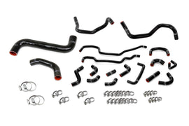 HPS Performance 3-ply Reinforced Silicone, Replaces OEM Rubber Radiator, Heater, Ancillary Hoses (57-2318-BLK)