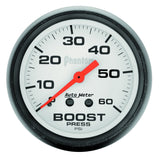 AutoMeter Phantom 52mm 0-60 PSI Mechanical Boost Gauge (5705)