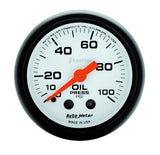 AutoMeter Phantom 52mm 0-100 PSI Mechanical Oil Pressure Gauge (5721)