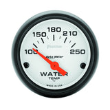 AutoMeter Phantom 52mm 100-250 Deg F Electronic Water Temp Gauge (5737)