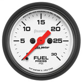 AutoMeter Phantom Fuel Pressure gauge 52mm 0-30 PSI Full Sweep Elec (5760)