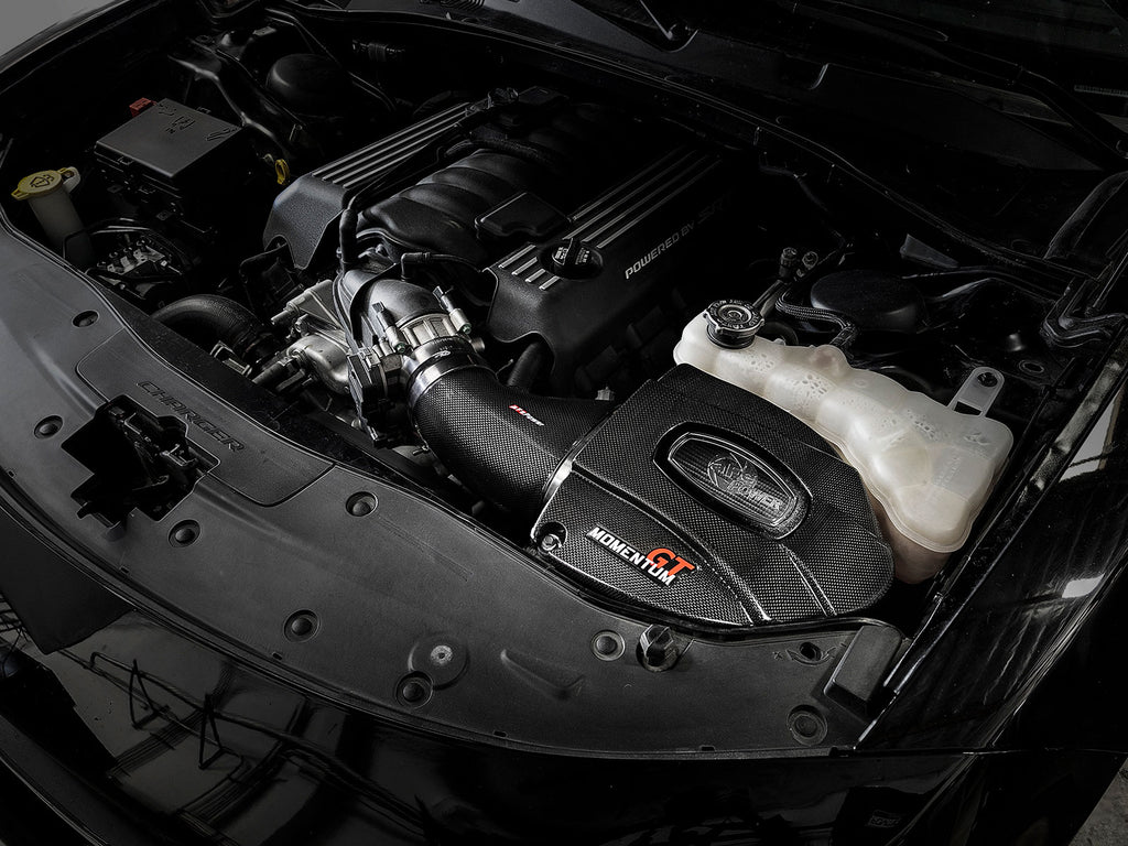 aFe Power Black Series Carbon Fiber CAIS w/PDS Filter 11-19 Dodge Challenger/Charger SRT8 V8-6.4L (58-10003D)