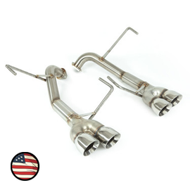 Nameless Performance Axleback Exhaust - 2015-2021 Subaru WRX & 2015-2021 STI (incl. 2018 Type RA) - Muffler Delete - 3