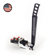 Load image into Gallery viewer, Nameless Performance Hydraulic Handbrake - Dual Master Cylinders - Long (18") Black Handle (NPHBDUAL-18-BLA)