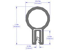 Load image into Gallery viewer, aFe Power MagnumFORCE Spare Parts Trim Seal Kit (1/16IN X 3/4IN) x 36IN L (59-10092)