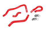 HPS Red Silicone Heater Hose Kit for 1996-2000 Honda Civic CX DX LX 1.6L D16 SOHC (57-1773-RED)