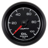 AutoMeter ES 52mm 0-100 PSI Mechanical Oil Pressure Gauge (5921)