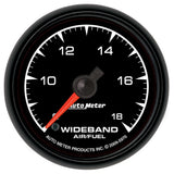 AutoMeter ES 52mm Full Sweep Electric 8:1-18:1 AFR Wideband Air/Fuel Ratio Gauge (5970)