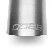 Load image into Gallery viewer, COBB Volkswagen Brushed Titanium Tip Kit Mk7, Mk7.5, Mk8 GTI (5V2150-NB)