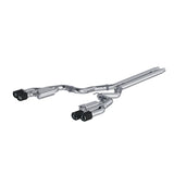 MBRP Exhaust 3in. Cat Back with Quad 4in. Carbon Fiber Tips Race Version T304 (S72073CF)