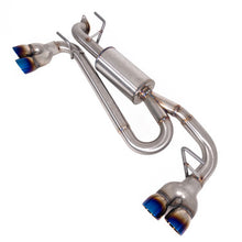 Load image into Gallery viewer, Nameless Performance Axleback Exhaust - 2024+ Impreza - Quad Exit Executive 5" Muffler - Neochrome Tip (SUAB24IMW-QUAD-EXE-30NEO)