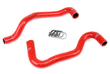 HPS Red Reinforced Silicone Radiator Hose Kit Coolant for Ford 11-13 Fiesta 1.6L (57-1281-RED)