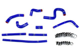 HPS Reinforced Blue Silicone Heater Hose Kit Coolant for Toyota 96 02 4Runn (57-1798-BLUE)