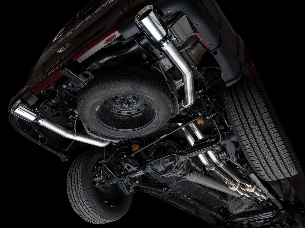 AWE Tuning 25+ RAM 1500 3.0TT 0FG Catback Touring Exhaust - Chrome Silver Tips (3015-32530)