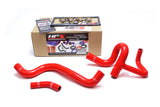 HPS Reinforced Red Silicone Radiator Hose Kit Coolant for Dodge 12-16 Dart 1.4T Turbo (57-1410-RED)