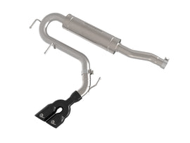 aFe Power Rebel Series 2-1/2in 304 Stainless Steel Cat-Back w/ Black Tip Ford Maverick 22-26 L4-2.5L FWD (49-33155-B)