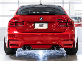 AWE Tuning AWE SwitchPathâ„¢ Catback Exhaust for BMW F8X M3/M4 - Chrome Silver - 3025-42070