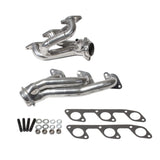 BBK Performance Parts 2005-2010 MUSTANG 4.0L-V6 1-5/8 SHORTY EXHAUST HEADERS (POLISHED SILVER CERAMIC) - 40100