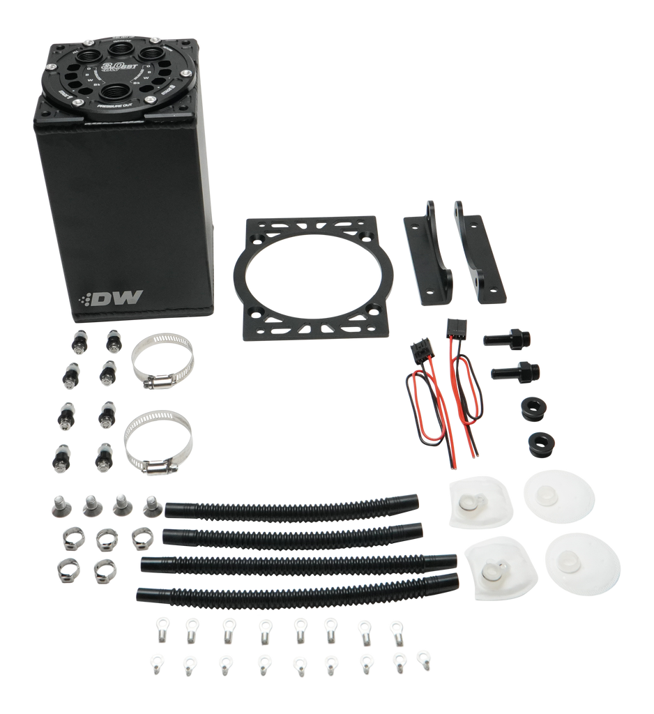 DeatschWerks 3.0L Staged Surge Tank w/o Pumps (6-000-30ST)