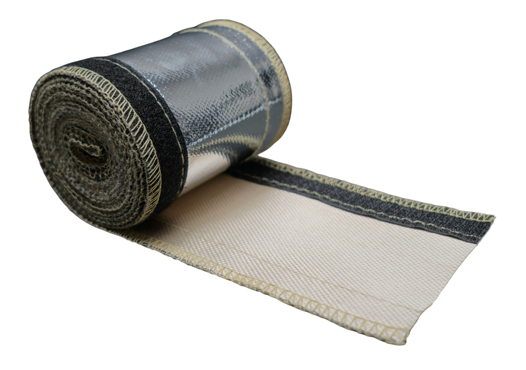 DeatschWerks 20ft Reflective Heat Protection Sleeving for -6 AN Hose (6-02-0006-V20)