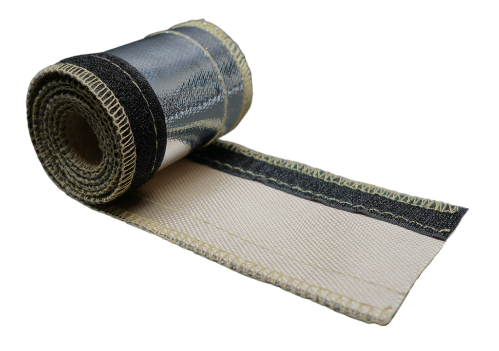 DeatschWerks 3ft Reflective Heat Protection Sleeving for -6 AN Hose (6-02-0006-V3)