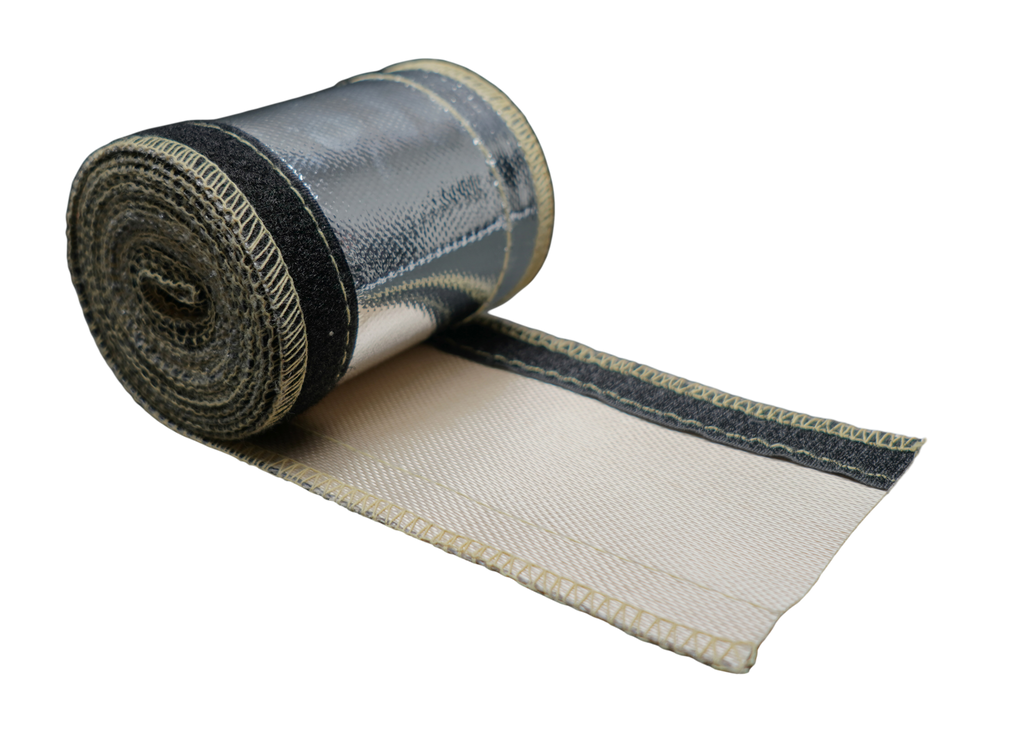 DeatschWerks 20ft Reflective Heat Protection Sleeving for -8 AN Hose (6-02-0008-V20)