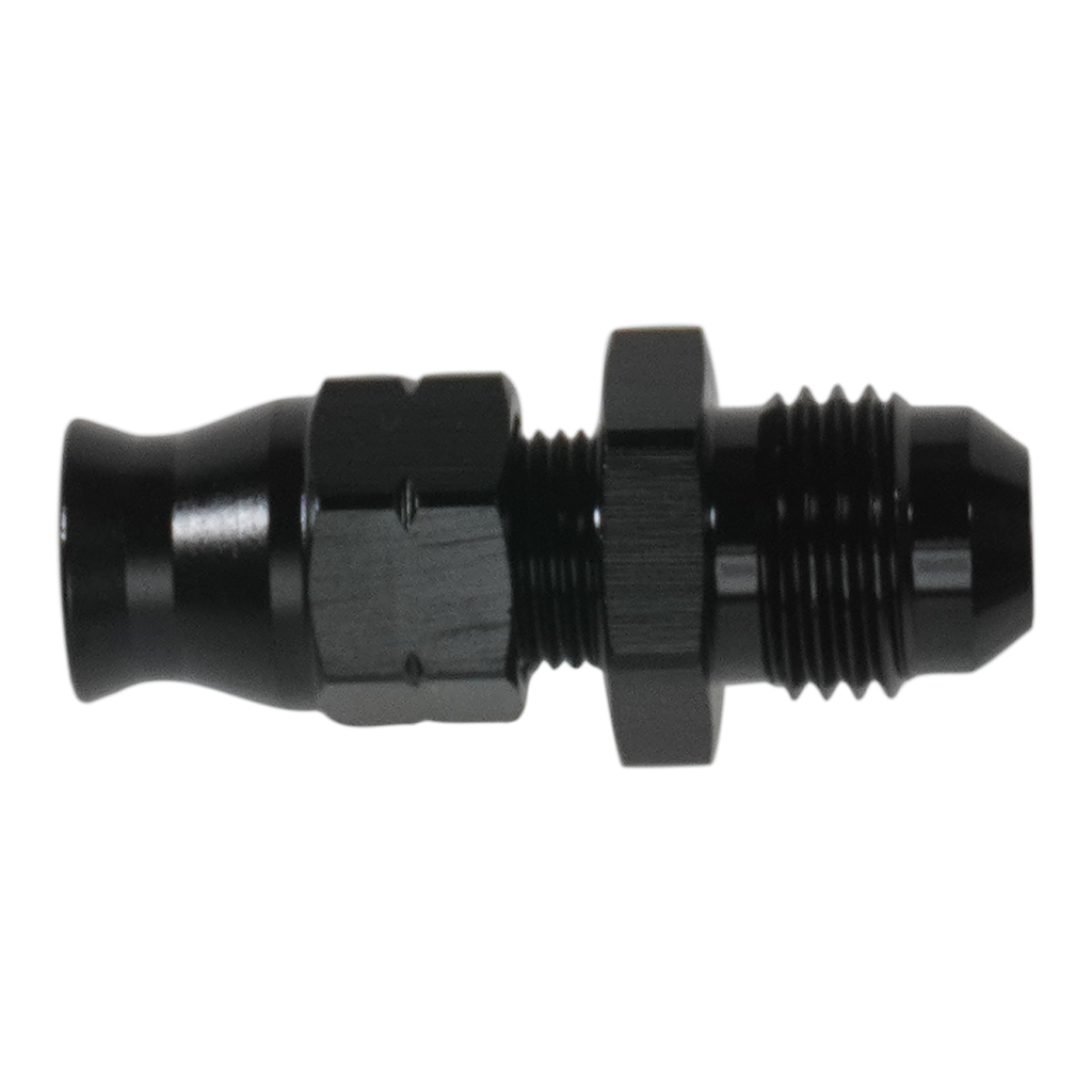 DeatschWerks 6AN Male Flare To 1/4in Hardline Compression Adapter (6-02-0150-B)