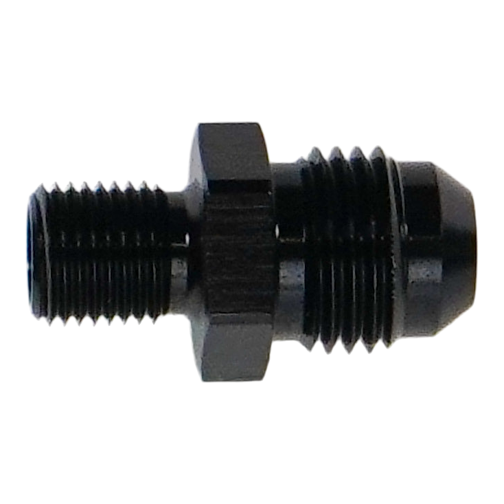 DeatschWerks 6AN Male Flare to M10 X 1.0 Male Metric (6-02-0600-B)
