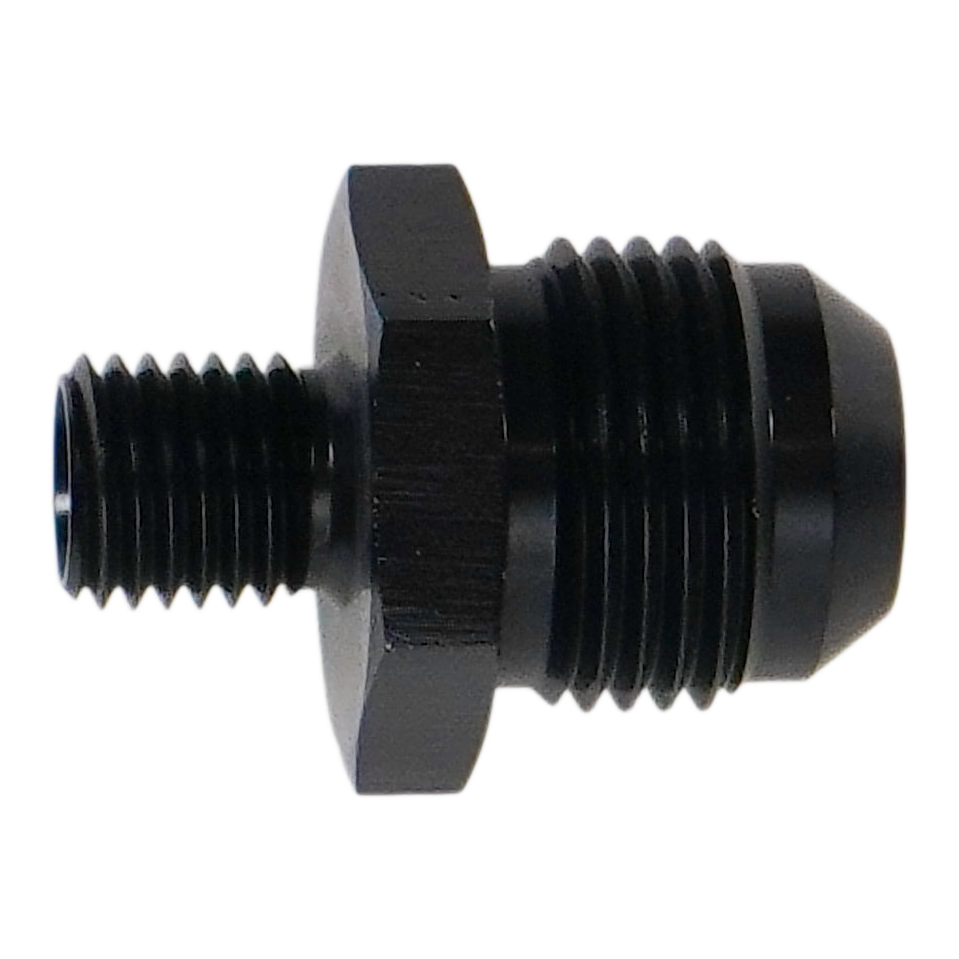 DeatschWerks 10AN Male Flare to M12x1.5 Metric Male Adapter (6-02-0623-B)