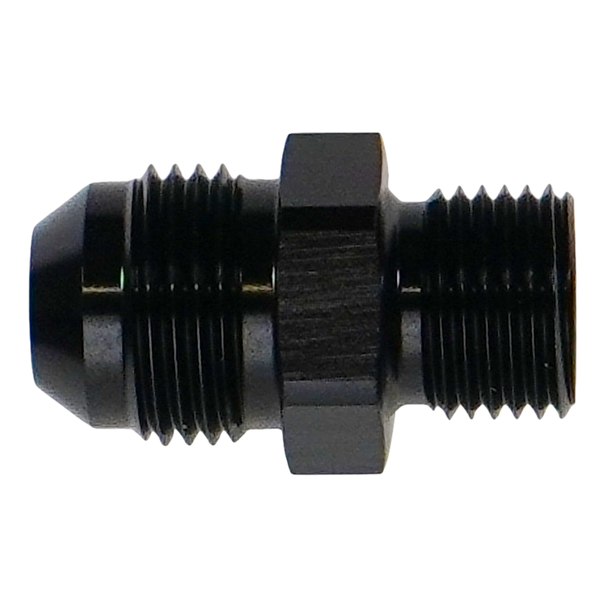 DeatschWerks 8AN Male Flare to M16x1.5 Male Inverted Flare Adapter (6-02-0644-B)
