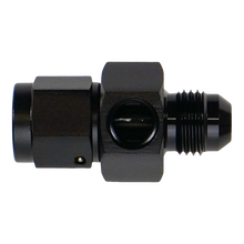 Load image into Gallery viewer, DeatschWerks 6AN Male Flare to Female Flare Swivel with 1/8th NPT (6-02-0773-B)