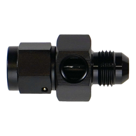 DeatschWerks 6AN Male Flare to Female Flare Swivel with 1/8th NPT (6-02-0773-B)