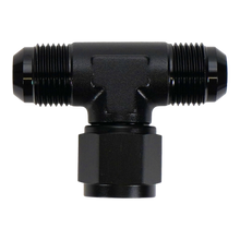 Load image into Gallery viewer, DeatschWerks 10AN Male Flare to Female Flare Swivel Tee on 90 (6-02-0776-B)