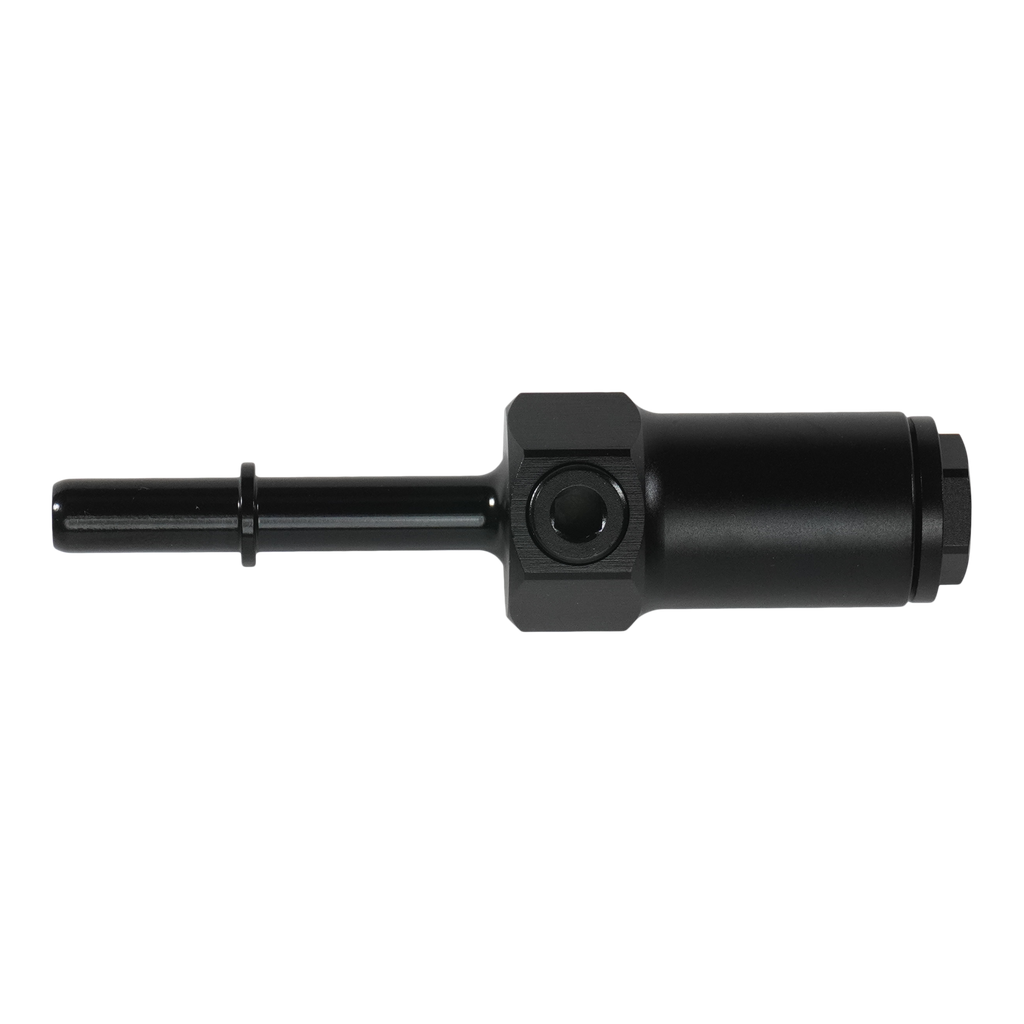 DeatschWerks 5/16in EFI Quick Connect Gauge Adapter 1/8in NPT Gauge Port (6-02-0782-B)