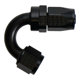 DeatschWerks 8AN Female Flare Swivel 150-degree Hose End CPE (6-02-0831-B)