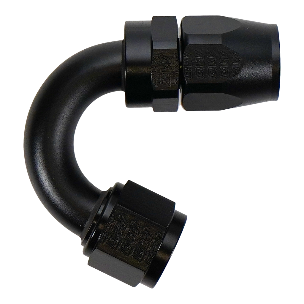 DeatschWerks 10AN Female Flare Swivel 150-degree Hose End CPE (6-02-0832-B)