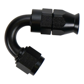 DeatschWerks 6AN Female Flare Swivel (Incl Ferule/Olive) 150-degree Hose End PTFE (6-02-0879-B)