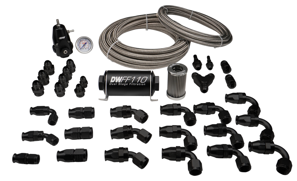 DeatschWerks A90 Supra / BMW M3/M4 X Module PTFE Return Plumbing kit (6-627)